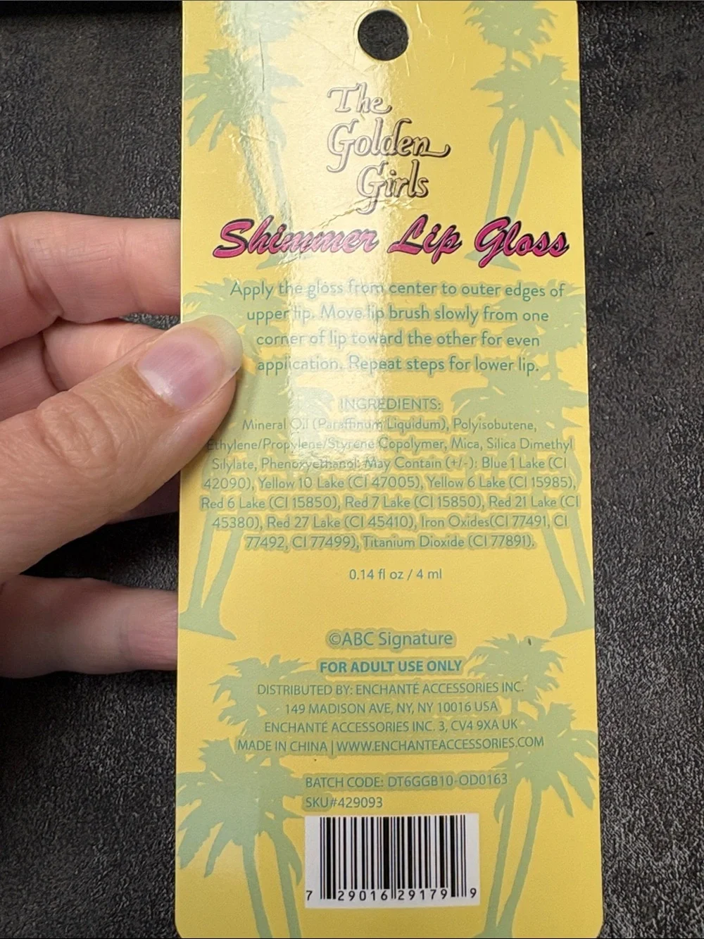 The Golden Girls Sophia & Rose 2 Piece Set of Lip Gloss